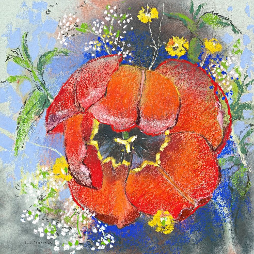 Rote Tulpe art print by Loes Botman for $57.95 CAD