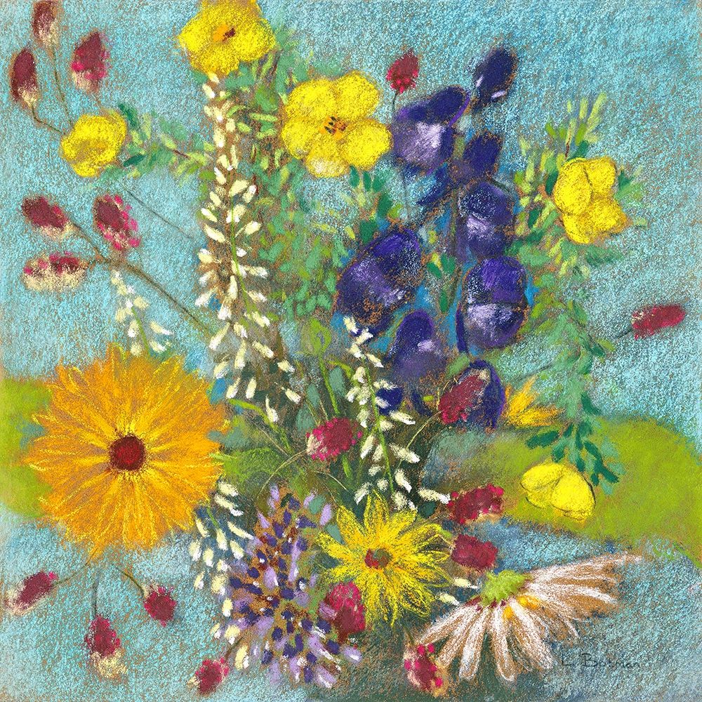 Sommerbluten 2 art print by Loes Botman for $57.95 CAD