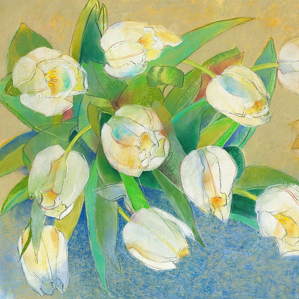 Weisse Tulpen 1 art print by Loes Botman for $57.95 CAD