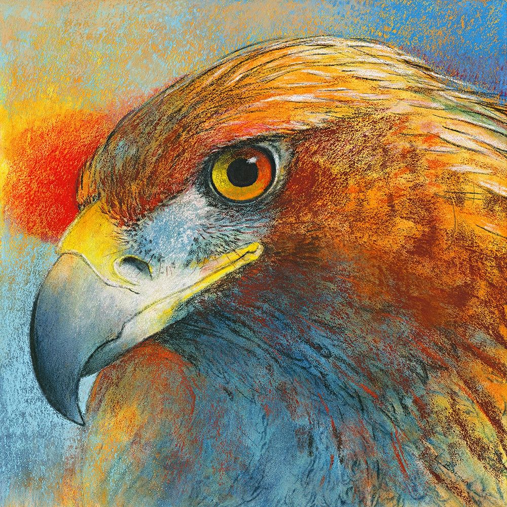 Bussard art print by Loes Botman for $57.95 CAD