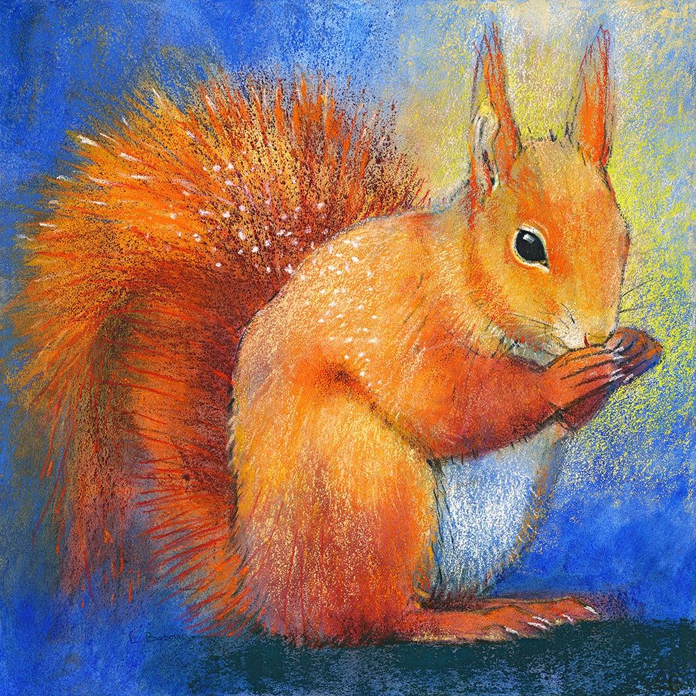 Eichhornchen art print by Loes Botman for $57.95 CAD