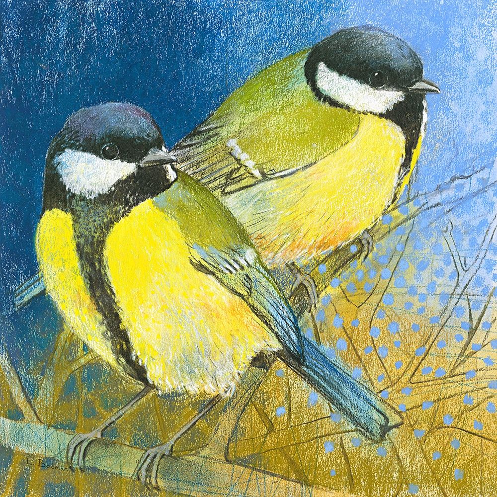 Kohlmeisen art print by Loes Botman for $57.95 CAD