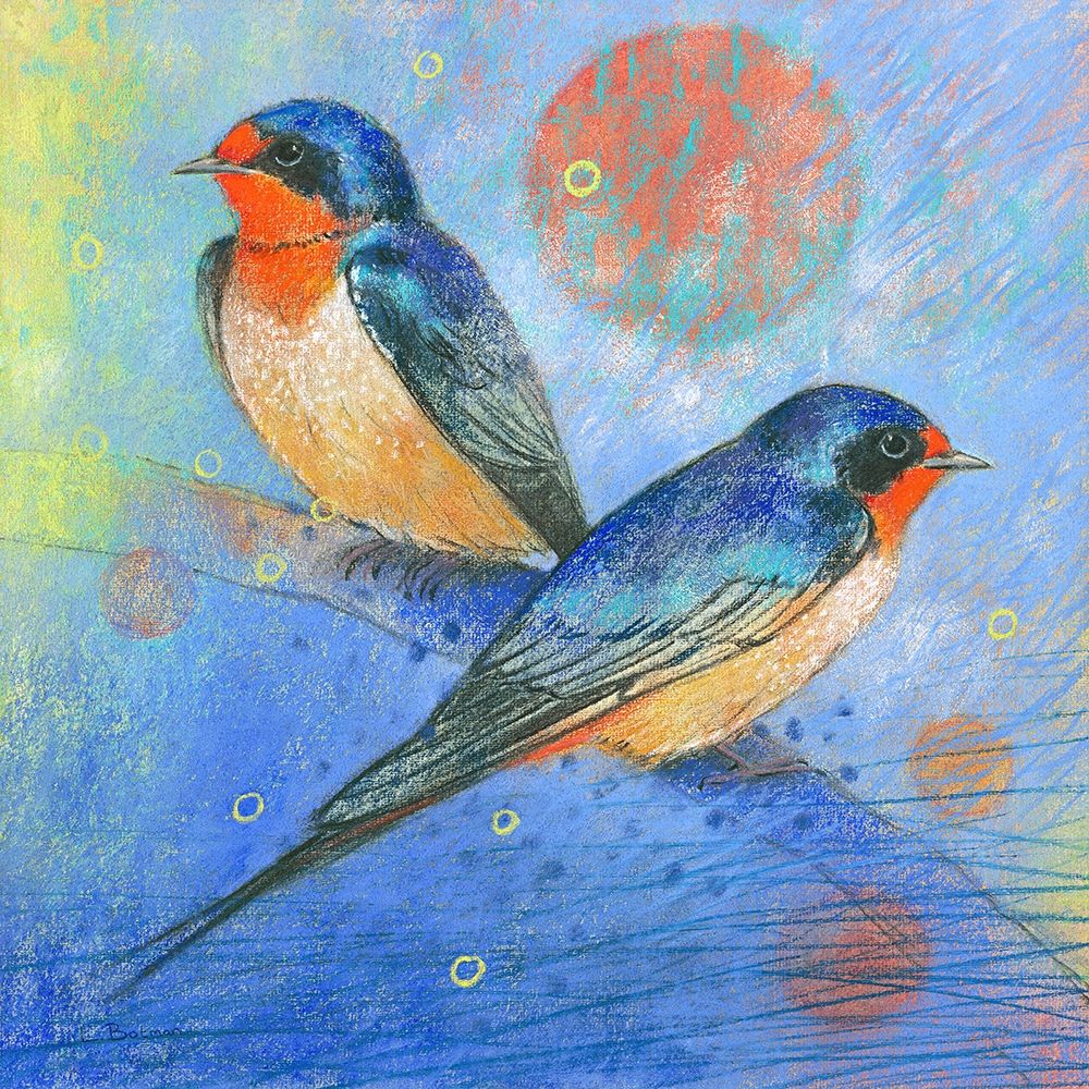 Schwalben art print by Loes Botman for $57.95 CAD