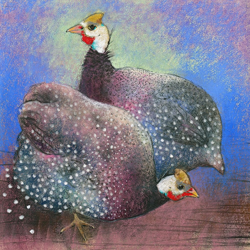 Perlhuhner art print by Loes Botman for $57.95 CAD