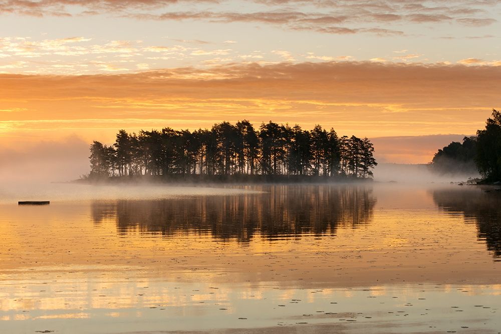 Sonnenaufgang am Oerken art print by Leo Seidel for $57.95 CAD