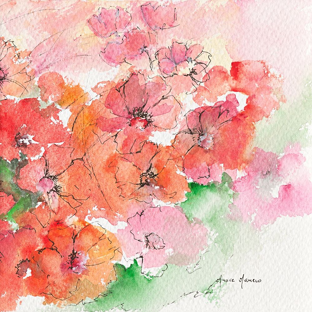 Vol de petales art print by Annie Manero for $57.95 CAD