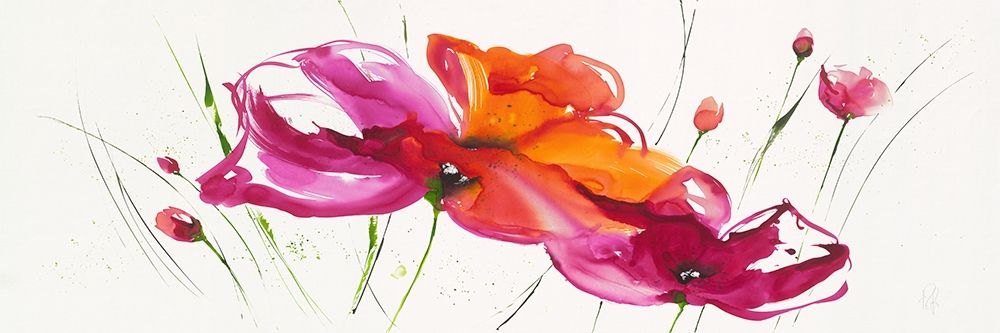 La danse du pavot III art print by Isabelle Zacher-Finet for $57.95 CAD