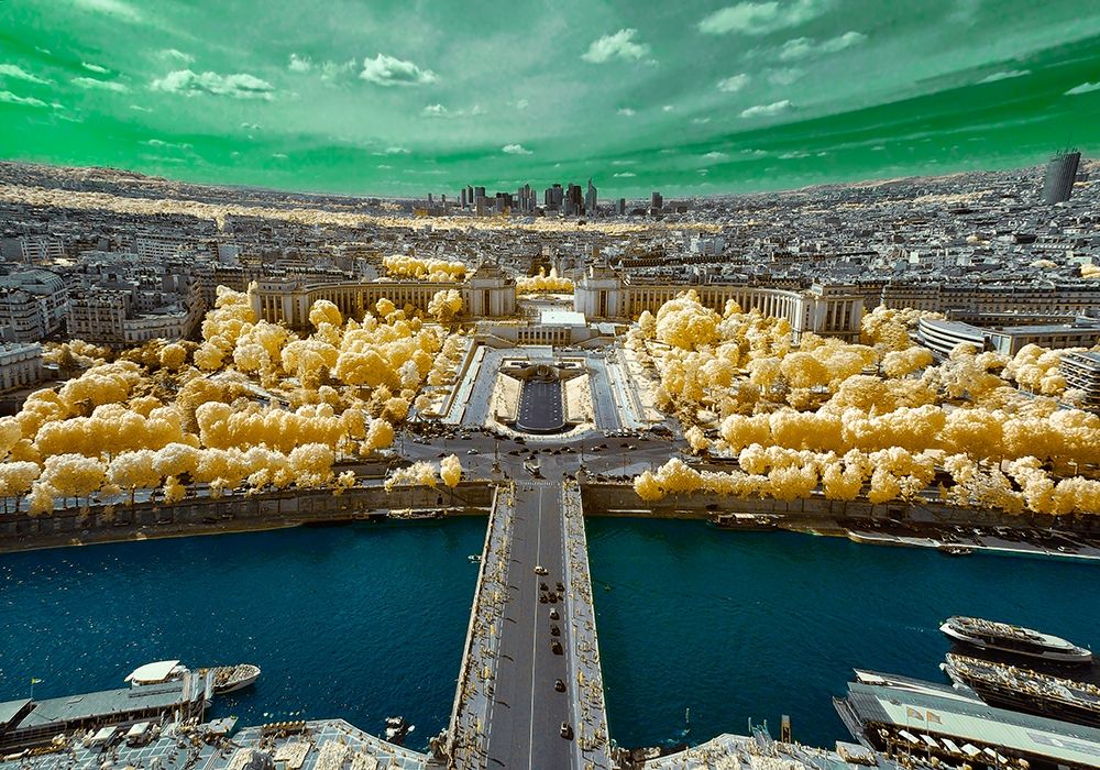Paris-Trocadero from Eiffel art print by Tonee Gee for $57.95 CAD