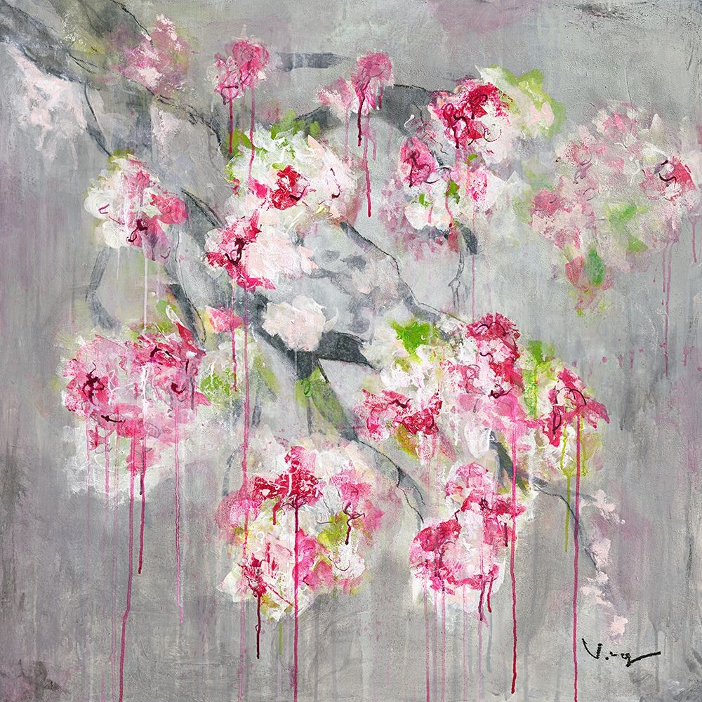 Cherry Blossom II art print by Verena Mayer for $57.95 CAD