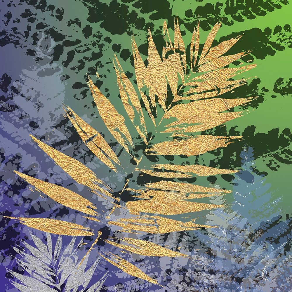 Golden Glory IV art print by MIRA for $57.95 CAD