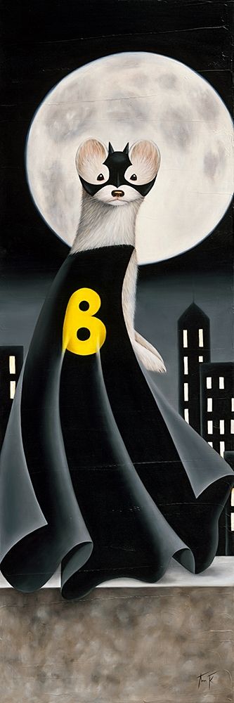 Bat Belette IV art print by Ann R for $57.95 CAD