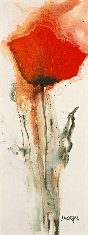 Mohnblumen I art print by Marthe for $57.95 CAD