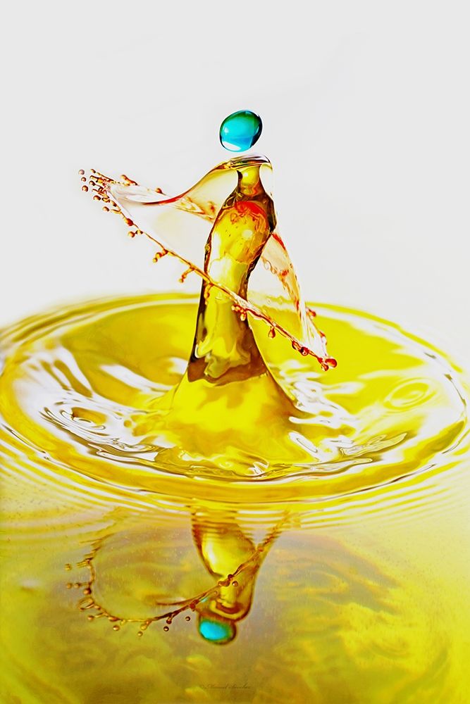 Yellow Dancer art print by Manuel Sanchez for $57.95 CAD