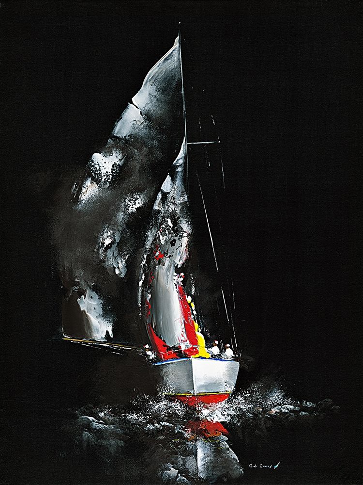 Effet de nuit art print by Gerard de Courcy for $57.95 CAD