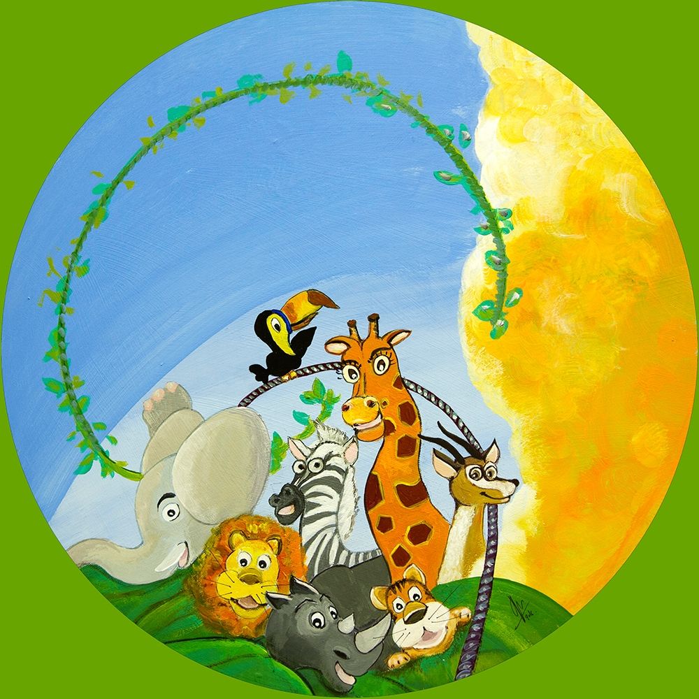Les amis art print by Genevieve Naudin for $57.95 CAD