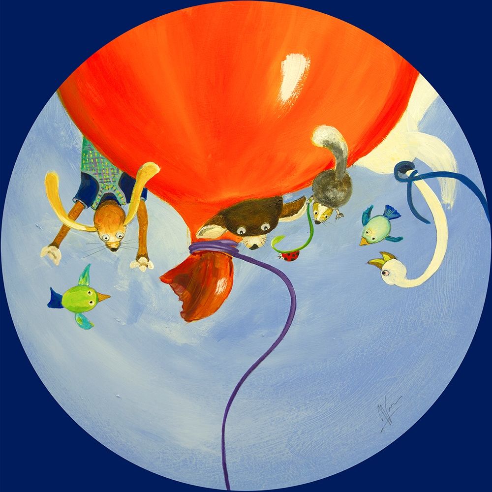 En lair a lenvers art print by Genevieve Naudin for $57.95 CAD