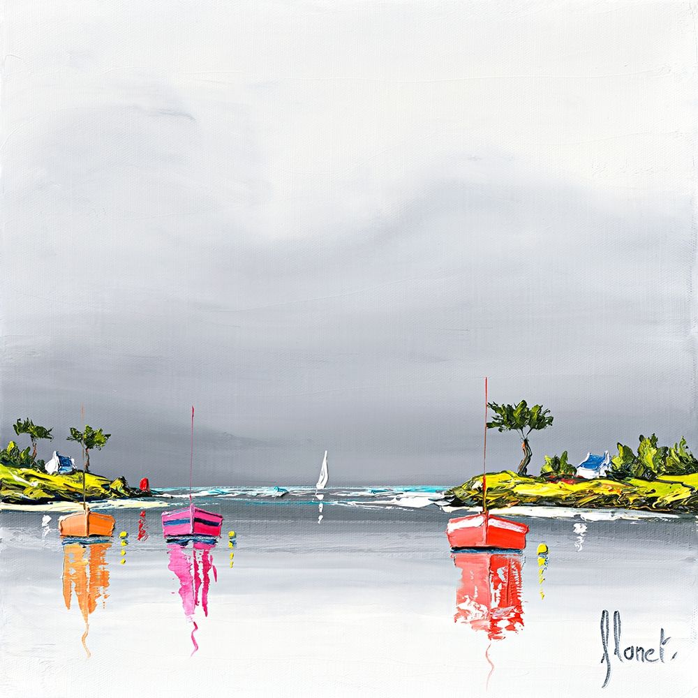 Mouillage art print by Frederic Flanet for $57.95 CAD