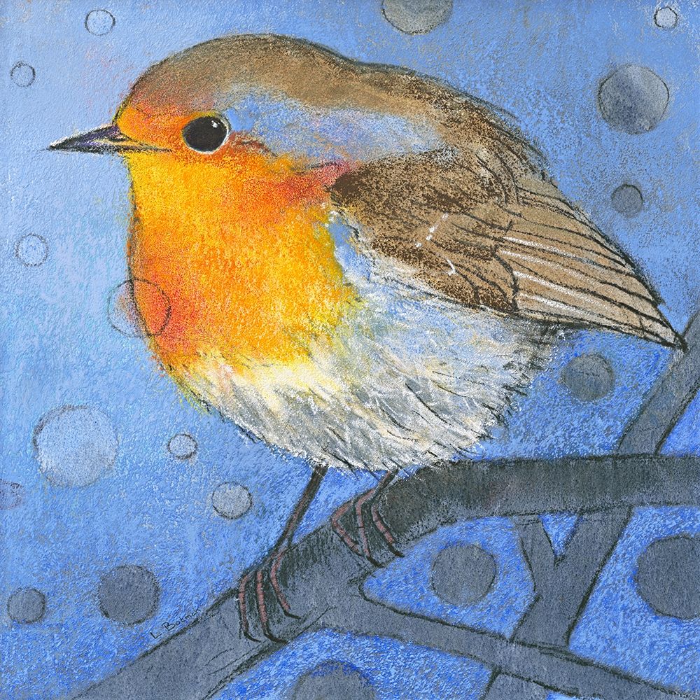 Rotkehlchen art print by Loes Botman for $57.95 CAD