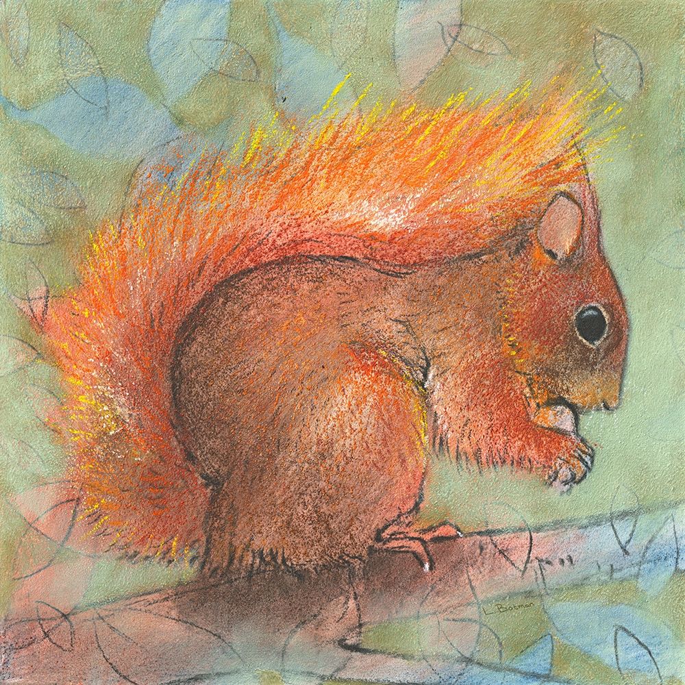 Eichhornchen art print by Loes Botman for $57.95 CAD