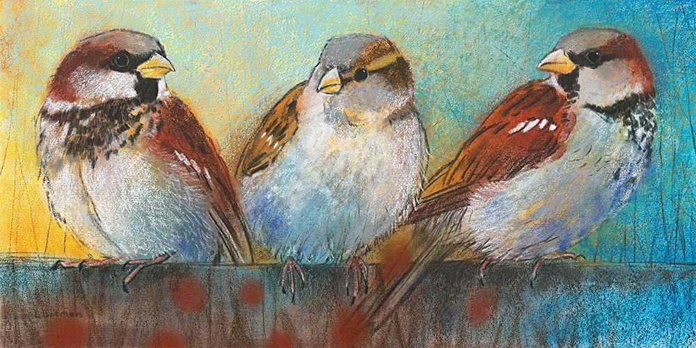Spatzen art print by Loes Botman for $57.95 CAD
