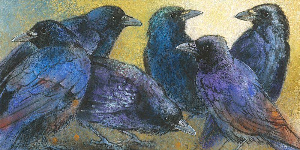 Amseln art print by Loes Botman for $57.95 CAD