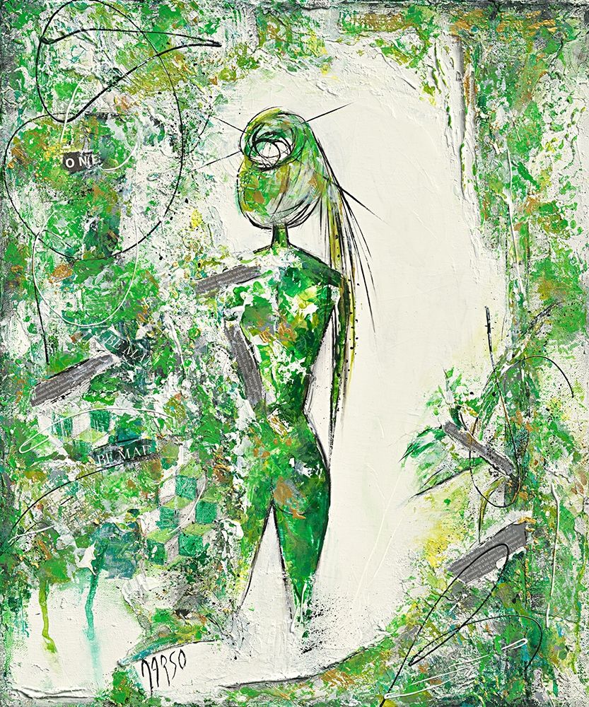 Woman art print by Marso for $57.95 CAD