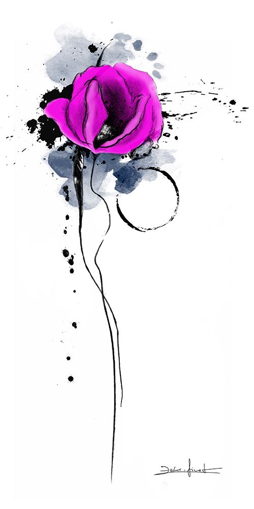 Trash poetry fleurie I art print by Isabelle Zacher-Finet for $57.95 CAD