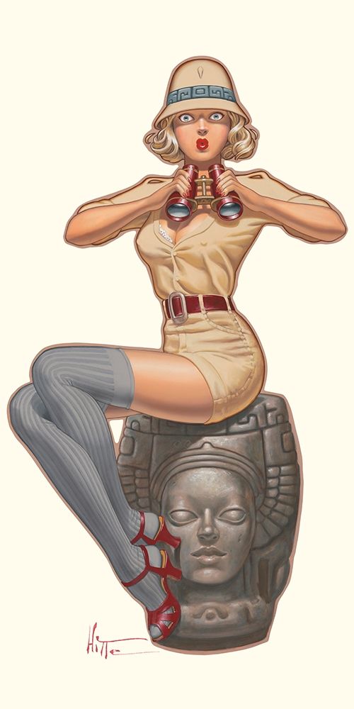 Lexploratrice art print by Patrick Hitte for $57.95 CAD