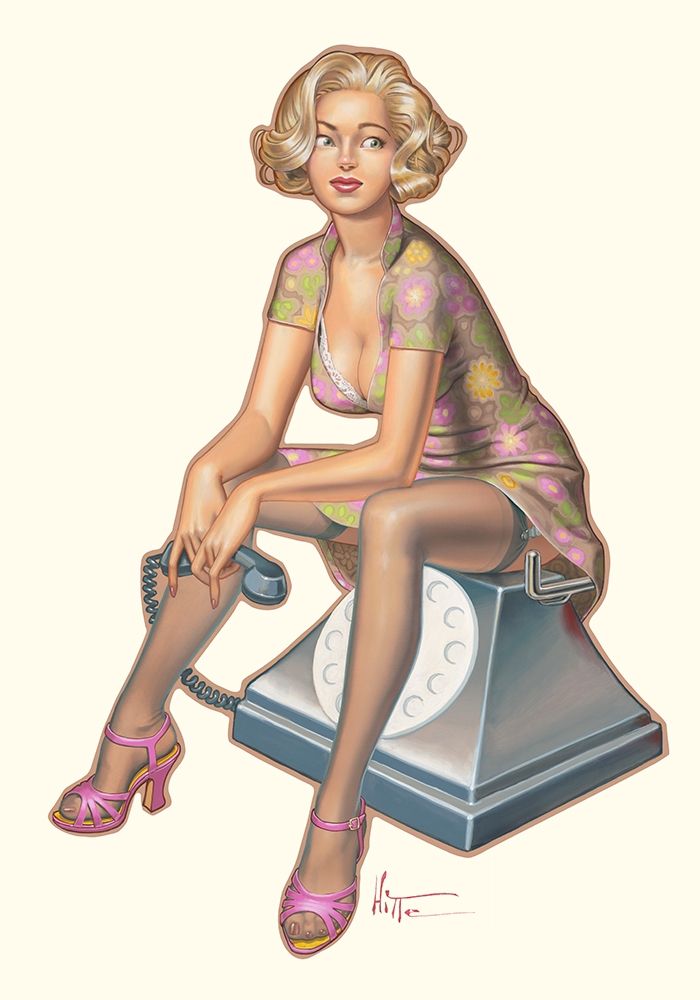 Telefon art print by Patrick Hitte for $57.95 CAD