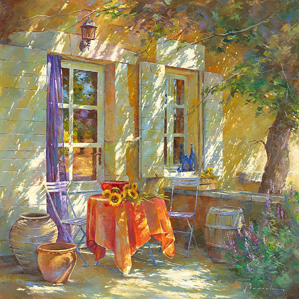 Bouquet de tournesols art print by Johan Messely for $57.95 CAD