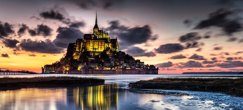 Mont Saint Michel art print by Ronin for $57.95 CAD