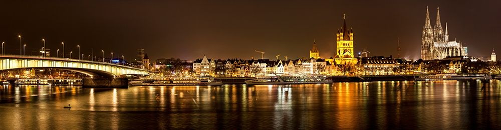 Cologne Skyline art print by Ronin for $57.95 CAD