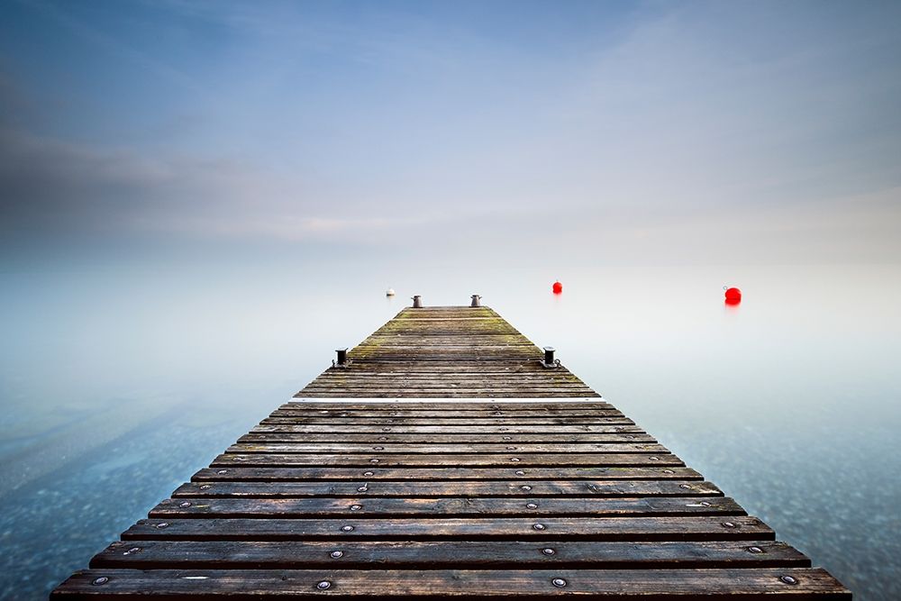 Le ponton imaginaire art print by Arnaud Bertrande for $57.95 CAD