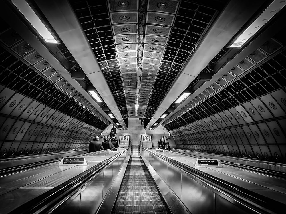 Metro art print by Ronin for $57.95 CAD