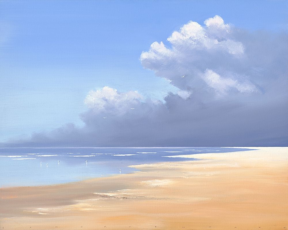 Birds on the Beach art print by Jan Groenhart for $57.95 CAD