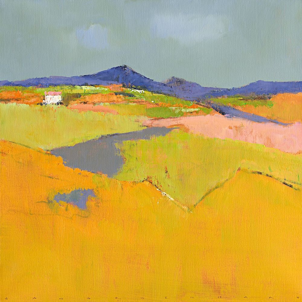 Le soleil dans le paysage art print by Jan Groenhart for $57.95 CAD