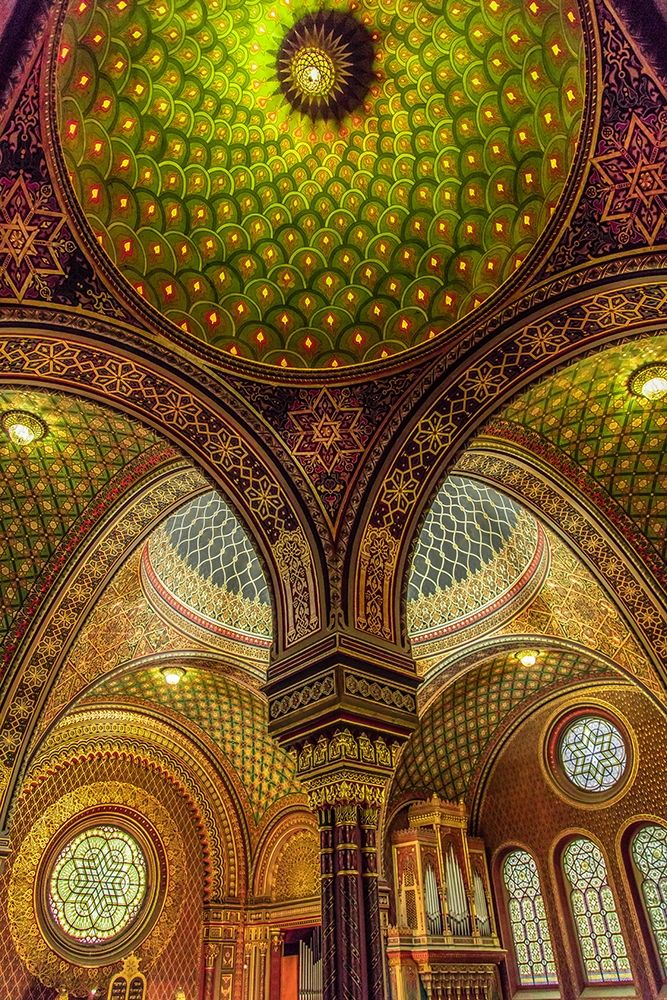 Colourful Synagoge II art print by Ronin for $57.95 CAD