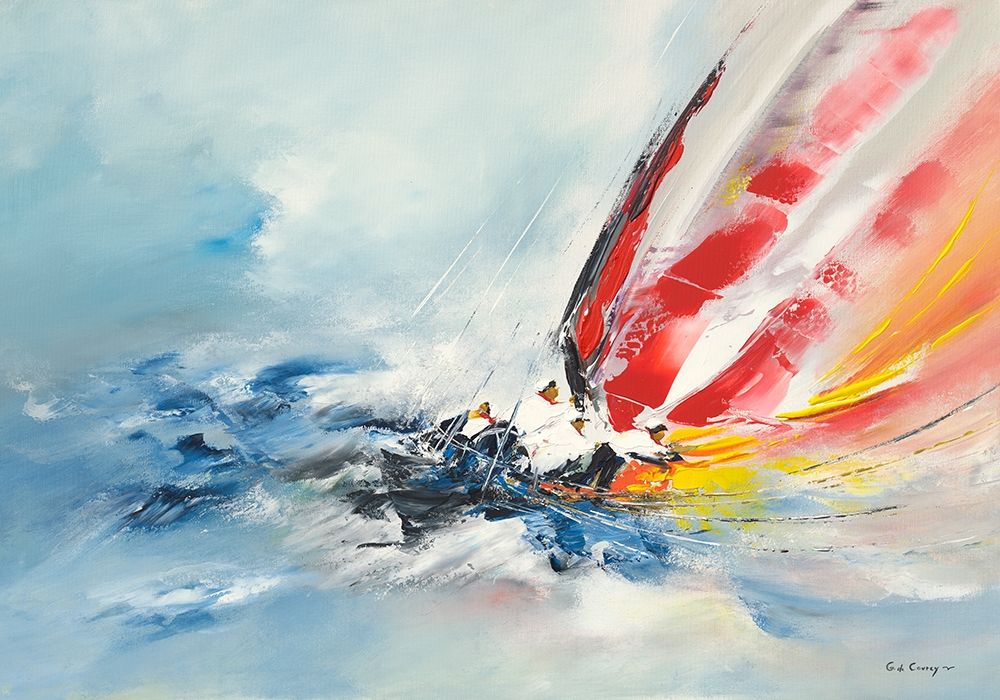 Gros temps art print by Gerard de Courcy for $57.95 CAD