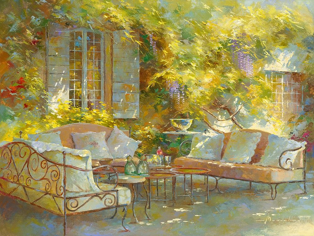 Ambiance Provencale art print by Johan Messely for $57.95 CAD