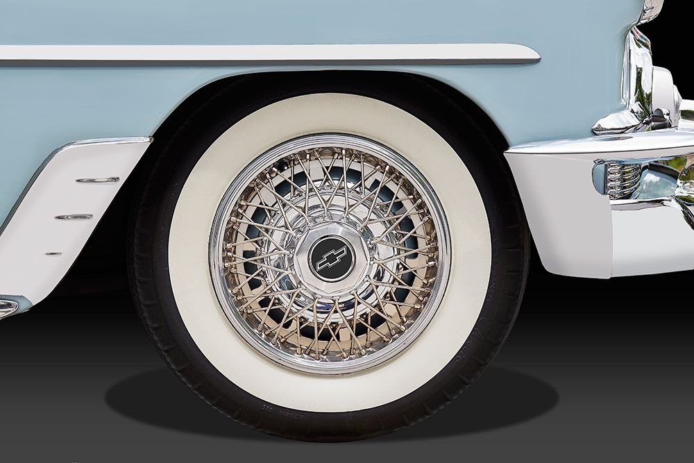 Blue Car art print by Peter Hillert for $57.95 CAD
