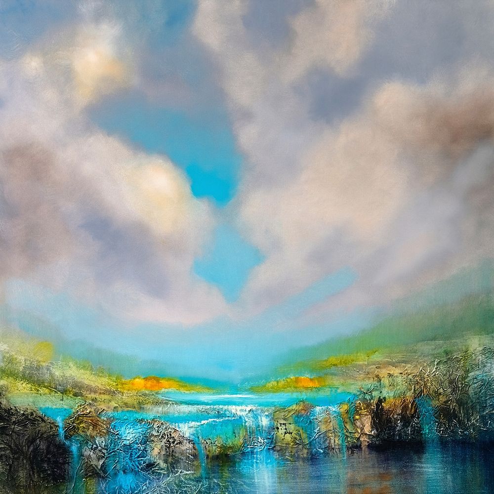 Am Wasserfall art print by Annette Schmucker for $57.95 CAD