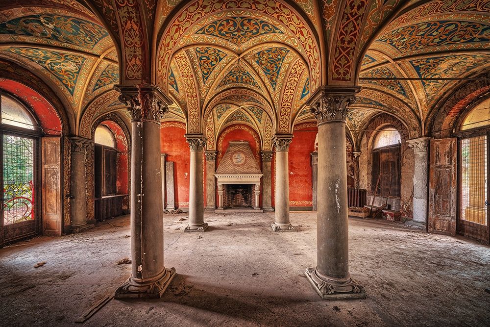 By the Fireplace art print by Matthias Haker for $57.95 CAD