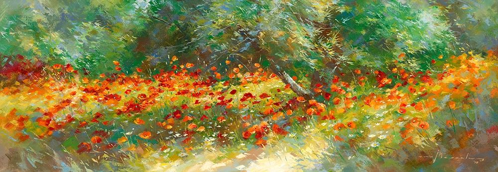 Champ des Cocquelicots art print by Johann Messely for $57.95 CAD