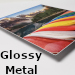 glossy metal diesub option