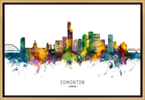 Edmonton Cityscape by Michael Tompsett