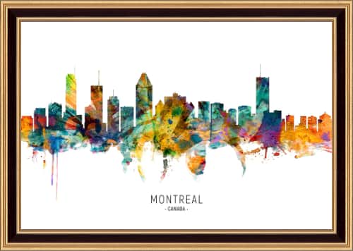 Montreal Cityscape by Michael Tompsett