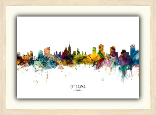 Ottawa Cityscape by Michael Tompsett