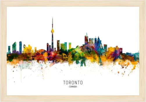 Toronto Cityscape by Michael Tompsett
