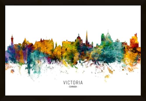 Victoria Cityscape by Michael Tompsett