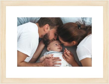 family with baby photo